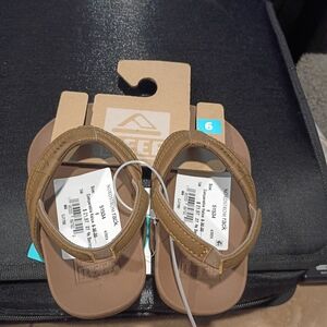 Reef Tan Kids Sandals